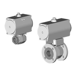 Ball Valves with Pneumatic Actuator